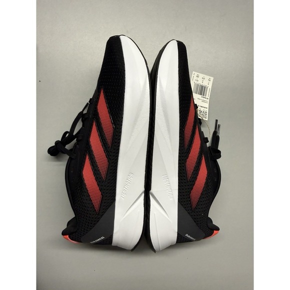 Adidas Duramo SL Running Shoes Black Solar Red.Lightweight NWT. Sz 9.5
